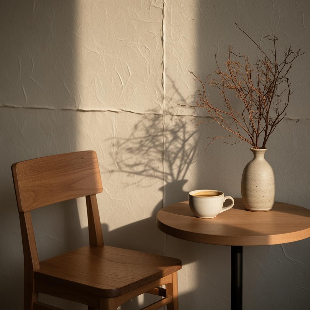 Quiet corner of Cafe Andante